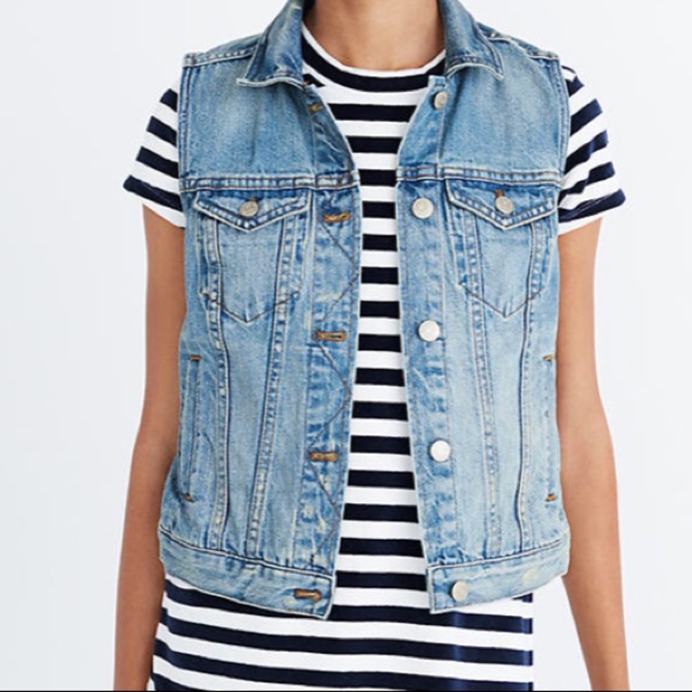 Madewell Denim Vest
